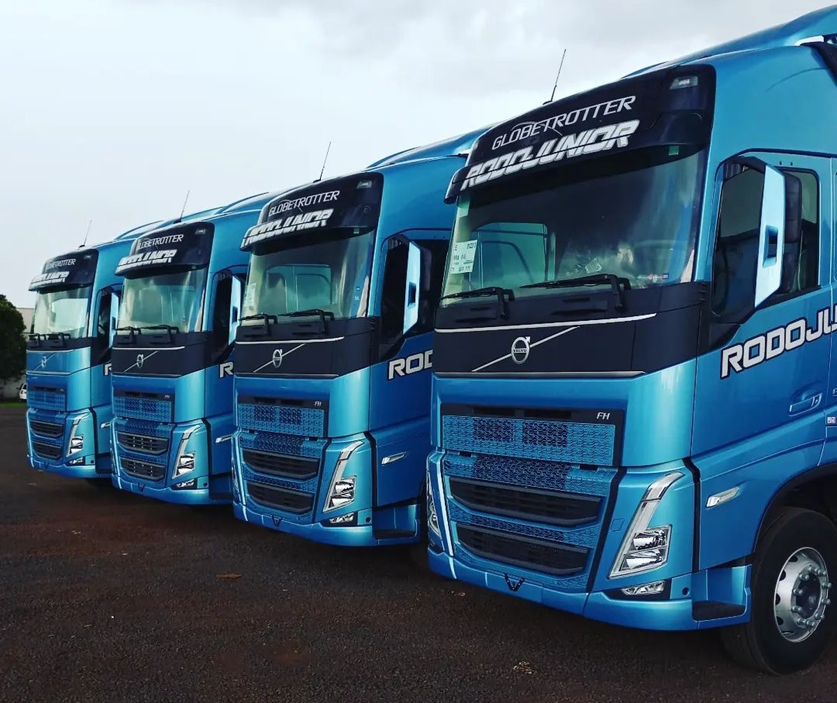 Rodojunior compra 103 caminhões Volvo FH - Frota&Cia