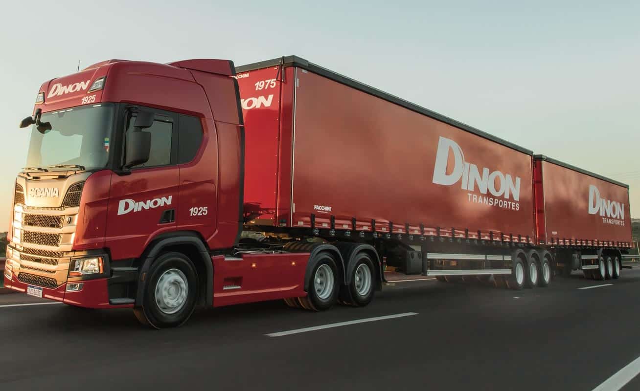 Dinon Transportes está com vagas abertas para motoristas carreteiros para operação com vanderleia