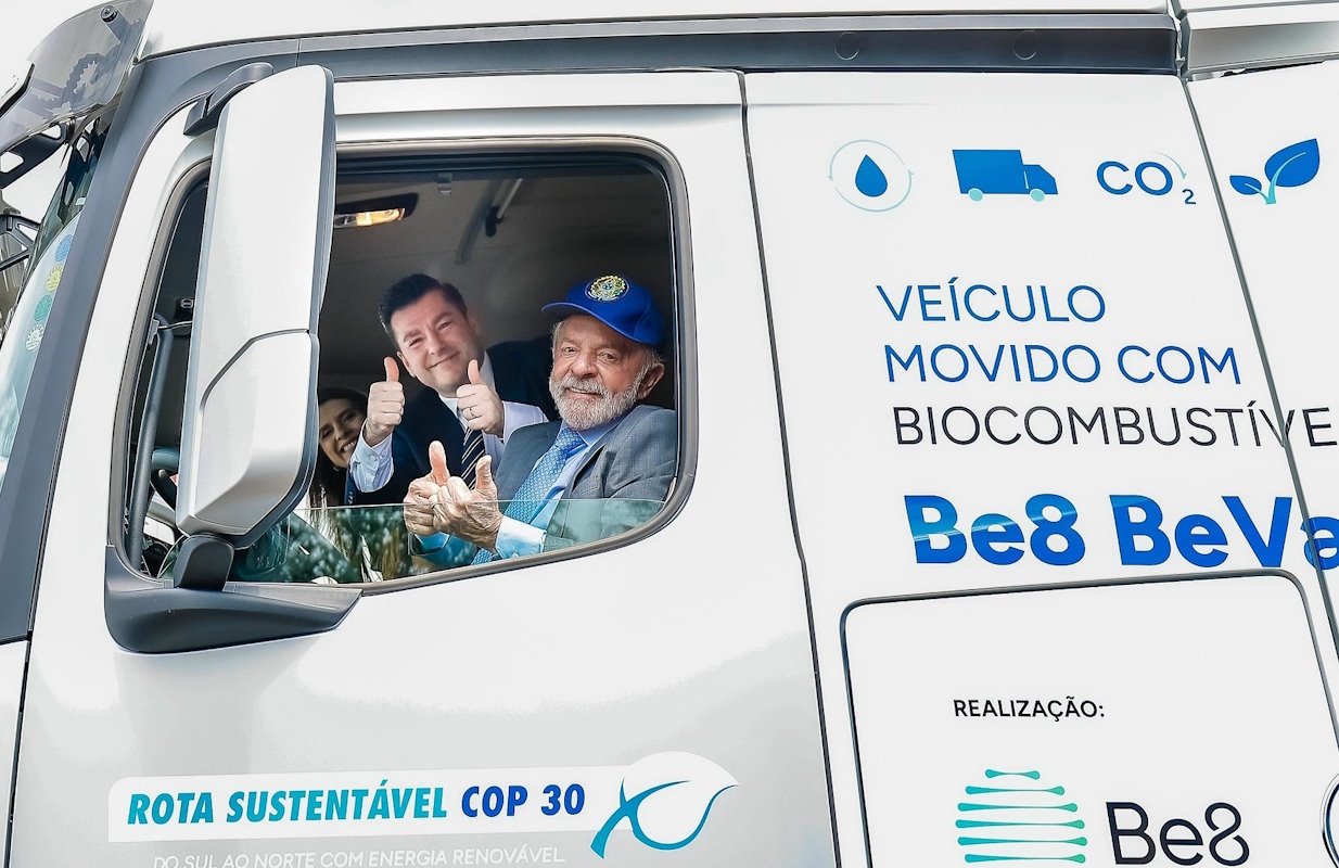 Mercedes-Benz e Be8 apresentam o Rota Sustentável COP30 para o Governo Federal