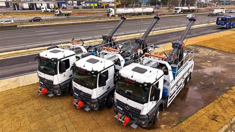 RioSP amplia frota com três novos guinchos pesados para reforçar a operação na Via Dutra