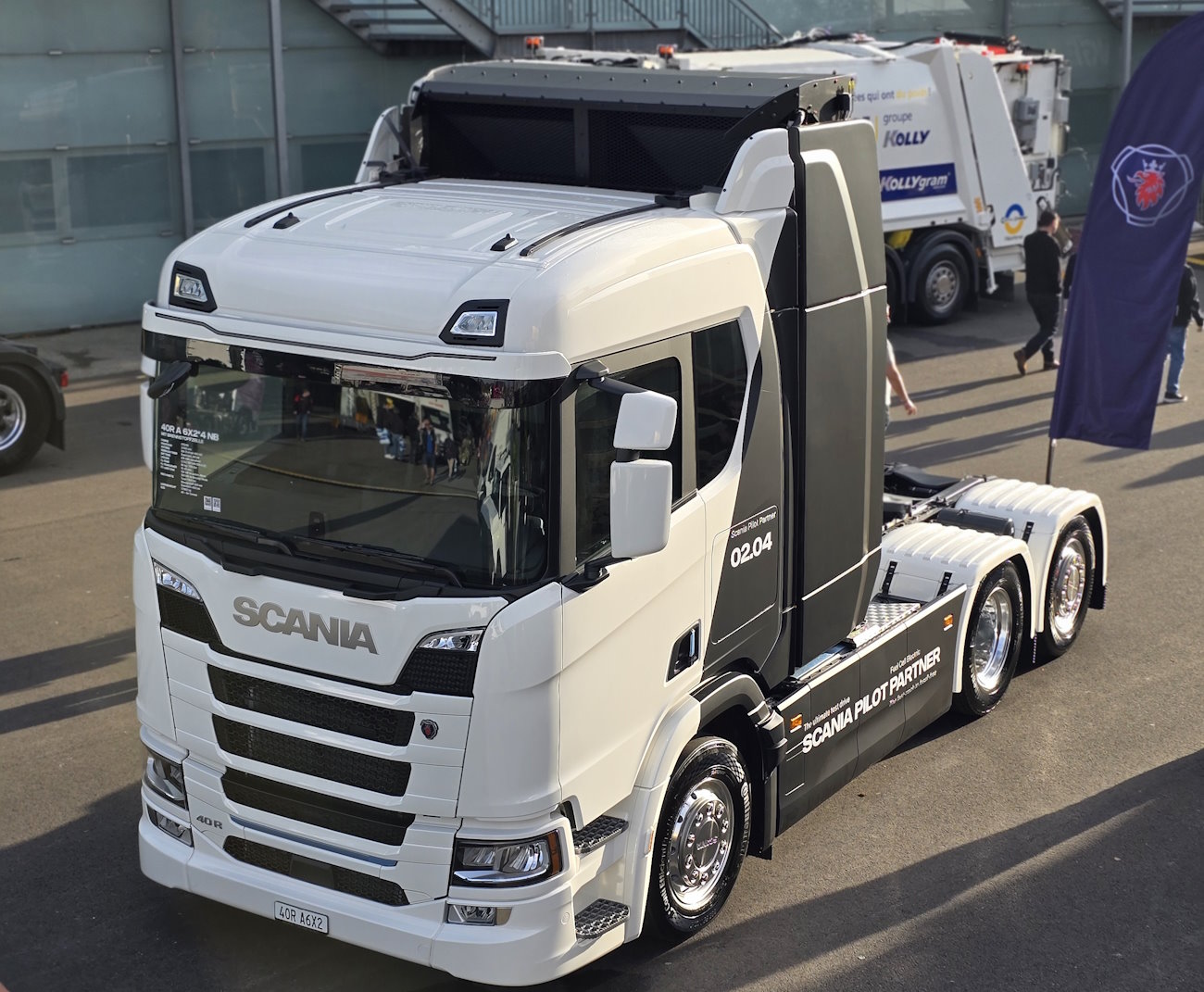 Scania apresenta seu primeiro caminhão movido a célula de combustível de hidrogênio