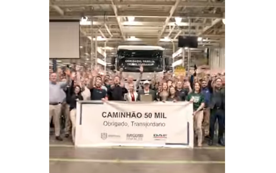 DAF chega à marca de 50 mil caminhões produzidos no Brasil
