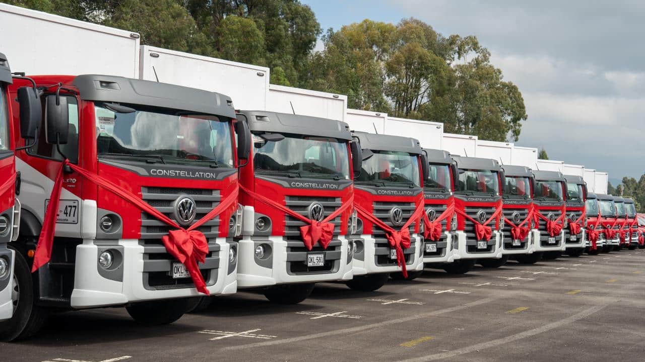 Empresa colombiana amplia frota com 140 caminhões Volkswagen produzidos no Brasil