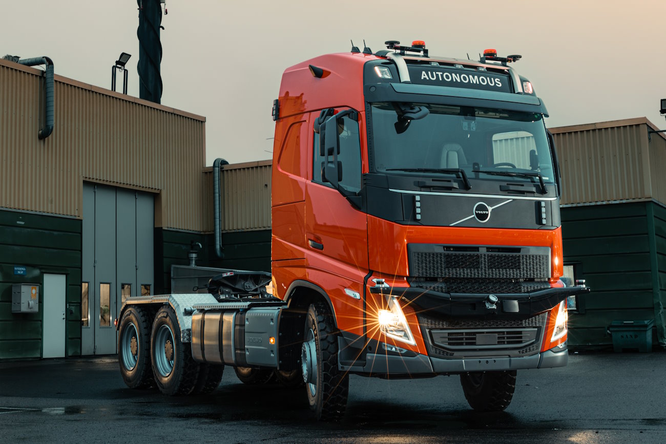 Volvo inicia produção de caminhões autônomos na Suécia