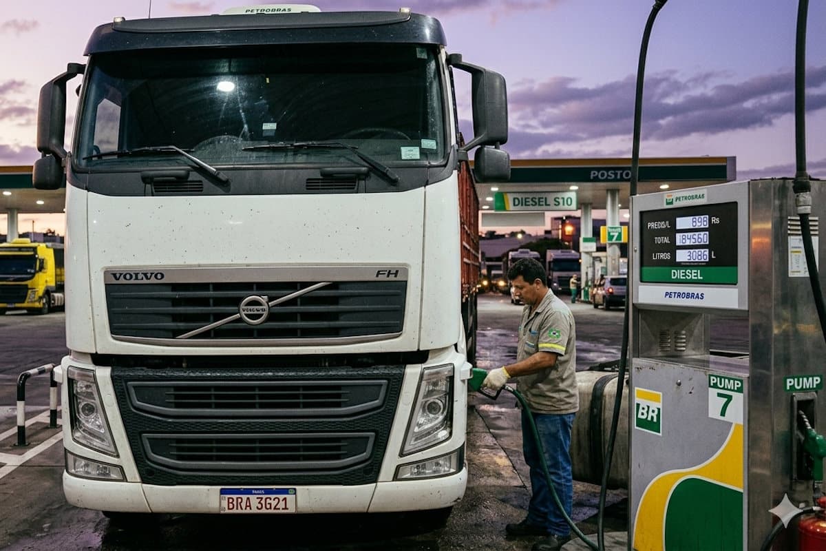 Petrobras reduz preço do diesel sem reduzir o preço do diesel