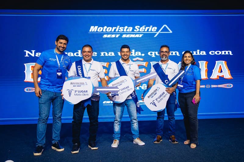 Caminhoneiro de Minas Gerais é consagrado o melhor do Brasil na competição Motorista Série A